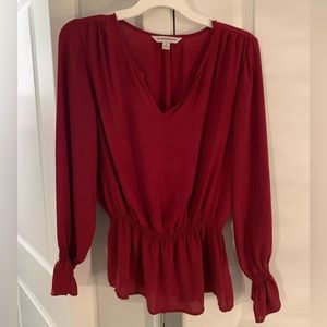 Maroon dress shirt
